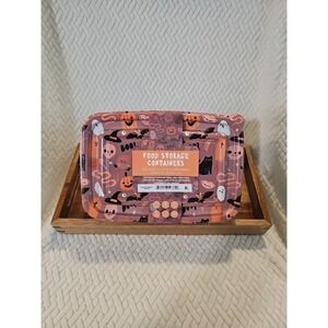 CWC Halloween Food Storage 33.8 oz. Containers & Lids Set of 12 NWT